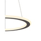 Preview: SLV ONE FLAT PD, single, Pendelleuchte, Pendellänge 180cm, 2700/3000K, PHASE, schwarz 1007855