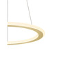 Preview: SLV ONE FLAT PD, single, Pendelleuchte, Pendellänge 180cm, 2700/3000K, PHASE, messing 1007857