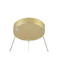 Preview: SLV ONE FLAT PD, single, Pendelleuchte, Pendellänge 180cm, 2700/3000K, PHASE, messing 1007857