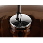 Preview: SLV PANTILO CONVEX 40, Pendelleuchte, 150cm, E27, max. 40W, kupfer 1007876