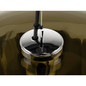 Preview: SLV PANTILO CONVEX 40, Pendelleuchte, 150cm, E27, max. 40W, gold 1007877