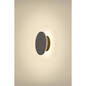 Preview: SLV D-RING S, Wandleuchte, PHASE, 2700/3000K, PHASE, IP65, schwarz 1007911