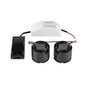 Preview: SLV NEW TRIA 155, DOUBLE LED-Modul, 3000K, 38°, PHASE, schwarz 1008006