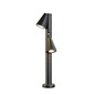 Preview: SLV T-TUBE 70 POLE, Outdoor Stehleuchte, 2x max. 10W, GU10, double, Sensor, IP44 1008015