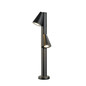 Preview: SLV T-TUBE 70 POLE, Outdoor Stehleuchte, 2x max. 10W, GU10, double, Sensor, IP65 1008017