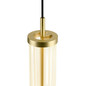 Preview: SLV QUIMERA, Pendelleuchte, Pendellänge 150cm, 2700/3000K, PHASE, gebürstet messing 1008033