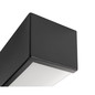 Preview: SLV CHROMBO, Wandaufbauleuchte, quadratisch, 3000K, 8 W, PHASE, 120°, schwarz 1008071