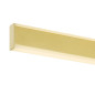 Preview: SLV ONE LINEAR 50, Wandaufbauleuchte, UP/DOWN, 2700/3000K, PHASE, messing 1008086