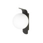Preview: SLV SUN, Wandaufbauleuchte, rund, 1x max. 40W, LED-Leuchtmittel, G9, PHASE, schwarz 1008124