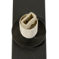 Preview: SLV SUN, Wandaufbauleuchte, rund, 1x max. 40W, LED-Leuchtmittel, G9, PHASE, schwarz 1008124