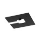 Preview: SLV 1 SYSTEM, Abdeckung, L: 10 B: 10 cm, schwarz 1008149
