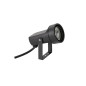 Preview: SLV SYNA, Erdspiessleuchte, GU10 , 1x max. 10W, IP65, rund, schwarz 1008480