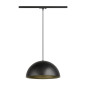 Preview: SLV FORCHINI M 40 TRACK, 1 Pendelleuchte, E27, Pendellänge 150cm, Adapter schwarz, 1x max. 40W, matt schwarz / matt gold 1008540