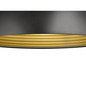 Preview: SLV FORCHINI M 40 TRACK, 1 Pendelleuchte, E27, Pendellänge 150cm, Adapter schwarz, 1x max. 40W, matt schwarz / matt gold 1008540