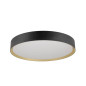 Preview: SLV DECONA 42, Wand- und Deckenaufbauleuchte, rund, 2700/3000K, 23W, PHASE, schwarz / gold 1008584