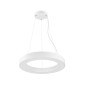 Preview: SLV MEDO RING 60, Pendelleuchte, Pendellänge 300cm, 3000/4000K, 110°, DALI, Touch, weiß 1008590