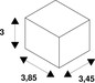 Preview: SLV Zugentlastung, Standard, für DALI dimmbare Treiber: 1008669 1008674