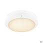 Preview: SLV 1008833 OUTDOOR BULKHEAD V 360, 20W 830/840/856 IP65 IK10 weiß