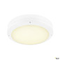 Preview: SLV 1008833 OUTDOOR BULKHEAD V 360, 20W 830/840/856 IP65 IK10 weiß