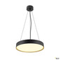 Preview: SLV 1008924 DECONA 42, CL, PHASE, Deckenaufbauleuchte, rund, 3000/4000K, 23 W, schwarz / gold