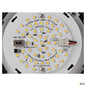 Preview: SLV 1008941 CYFT WAVE, Wand- und Deckenaufbauleuchte, 2700/3000/4000 K, 6,5 W, PHASE, schwarz / amber