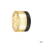 Preview: SLV 1008941 CYFT WAVE, Wand- und Deckenaufbauleuchte, 2700/3000/4000 K, 6,5 W, PHASE, schwarz / amber