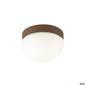 Preview: SLV 1008944 CYFT DOME, Wand- und Deckenaufbauleuchte, 2700/3000/4000 K, 6,5 W, PHASE, schwarz / milchig