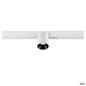 Preview: SLV 1008957 FIX-IT!, 48V, DALI, rund, Surface mounted track, Spot, 2700K, 6.6 W, 36°, weiß / schwarz