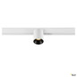 Preview: SLV 1008961 FIX-IT!, 48V, DALI, rund, Surface mounted track, Spot, 3000K, 6.6 W, 36°, weiß / schwarz