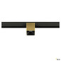 Preview: SLV 1008987 FIX-IT!, 48V, DALI, eckig, Surface mounted track, Spot, 3000K, 6.6 W, 36°, gold / schwarz