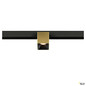 Preview: SLV 1008991 FIX-IT!, 48V, DALI, eckig, Surface mounted track, Spot, 2000-3000K, 7.4 W, 36°, gold / schwarz