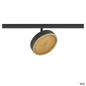 Preview: SLV 1009016 GRIP! FLAT, 48V Spot, DALI, rund, 2700/3000 K, 14.5 W, schwarz / gold