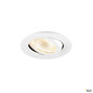 Preview: SLV 1009020 NEW TRIA® 68, Deckeneinbauleuchte, PHASE, AIRTIGHT, rund, 2700 K, 7.5 W, weiß