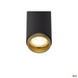 Preview: SLV 1009026 GRIP! S, 48V Spot, deep & recessed track, zylindrisch, 2700K, 9.8 Watt, DALI, 29°, schwarz / gold