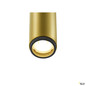 Preview: SLV 1009043 GRIP! S, Deckenaufbauleuchte, single, PHASE, 3000 K, 11 W, 29°, gold / schwarz