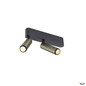 Preview: SLV 1009048 GRIP! S, Deckenaufbauleuchte, double, PHASE, 2700 K, 21 W, 29°, bronze / schwarz
