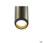 Preview: SLV 1009049 GRIP! S, Deckenaufbauleuchte, double, PHASE, 3000 K, 21 W, 29°, bronze / schwarz