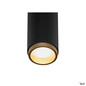Preview: SLV 1009071 GRIP! M, Deckenaufbauleuchte, single, PHASE, 3000 K, 14 W, 42°, schwarz / gold