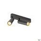 Preview: SLV 1009079 GRIP! M, Deckenaufbauleuchte, double, PHASE, 3000 K, 28 W, 42°, schwarz / gold