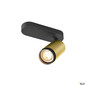 Preview: SLV 1009095 GRIP! L, SPOT CL, single, QPAR51, Deckenaufbauleuchte, zylindrisch, 1 x max. 6 Watt, gold / schwarz