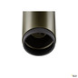 Preview: SLV 1009098 GRIP! L, SPOT CL, double, QPAR51, Deckenaufbauleuchte, zylindrisch, 2 x max. 6 Watt, bronze / schwarz