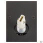 Preview: SLV 1009144 SUN WL, UP, G9, Wandaufbauleuchte, rund, 1 x max. 5 W, IP20, schwarz