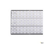 Preview: SLV 1009148 SIGHT PANEL, 3~ Spot, rechteckig, 4000 K, 38 W, 70°, schwarz