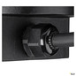 Preview: SLV 1009168 DASAR® L, Bodeneinbauleuchte, asymmetrisch, 3000K, 70°/40°, IP65/IP67, rund, edelstahl / schwarz