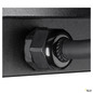 Preview: SLV 1009171 DASAR® XL, Bodeneinbauleuchte, asymmetrisch, 3000K, 70°/40°, IP65/IP67, quadratisch, edelstahl / schwarz