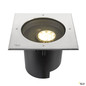 Preview: SLV 1009171 DASAR® XL, Bodeneinbauleuchte, asymmetrisch, 3000K, 70°/40°, IP65/IP67, quadratisch, edelstahl / schwarz