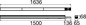Preview: SLV 1009215 EASYLIGHT, 1500 86 835/840/850 OVAL WH ML DALI2 Trunking System 1500mm