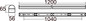 Preview: SLV 1009253 BATTEN P 1200 52, 830/840/850 WH EM 3H
