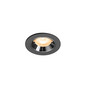 Preview: SLV 1009279 NUMINOS XS, Deckeneinbauleuchte schwarz/chrom 2700K 55°