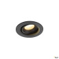 Preview: SLV 1009346 NUMINOS® MOVE XS, Deckeneinbauleuchte, 3000 K, 40°, IP20, rund, schwarz